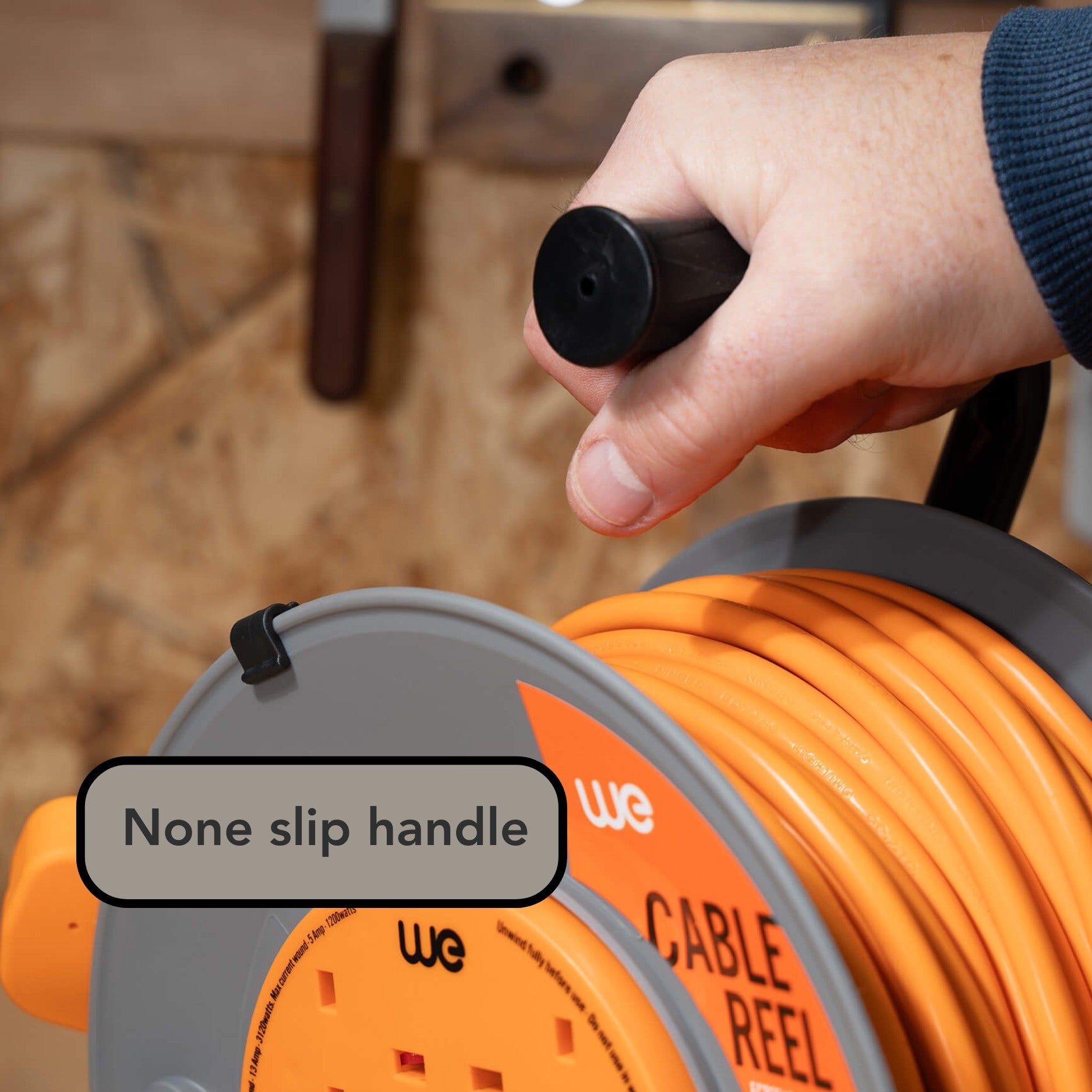 50m 13A Heavy Duty Reel ECR50HD