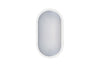 Integral ILBHP004 Bulkhead Toughshell Compact Oval CCT IK10 IP65 c/w Black & White Bezels 10W 1100lm 213x120mm (3000K/4000K/6000K)