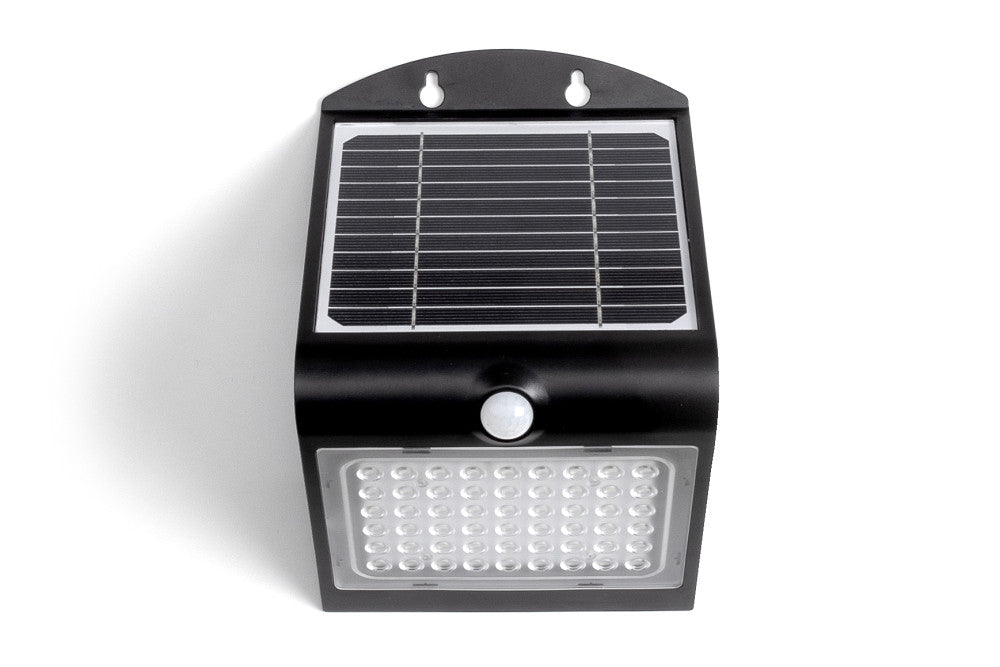 Integral ILSWL002 Wall Light True Solar Wall PIR IP65 4W 500lm 4000K (Black)