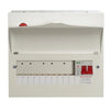 10 Way Consumer Unit Main Switch 100A, Fixed Configuration, with SPD - NM1006LS