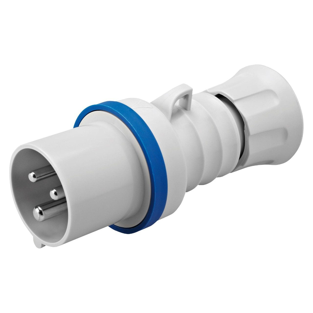 16A, 230V, Cable Mount CEE Plug, 2P+E, Blue, IP44 -  GW60004H