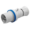 16A, 230V, Cable Mount CEE Plug, 2P+E, Blue, IP44 -  GW60004H