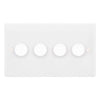 LGA Selectric 4 Gang 2 Way LED Dimmers - 5-100W (suitable for leading & trailing edge LED lamps) SSL598