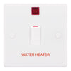 LGA Selectric 20 Amp DP Switch with Neon ‚ÄúWATER HEATER‚Äù SSL516/W