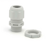 Wiska GLP20 20mm IP68 Compression Gland with Locknut Grey (Pack of 10) 10100613