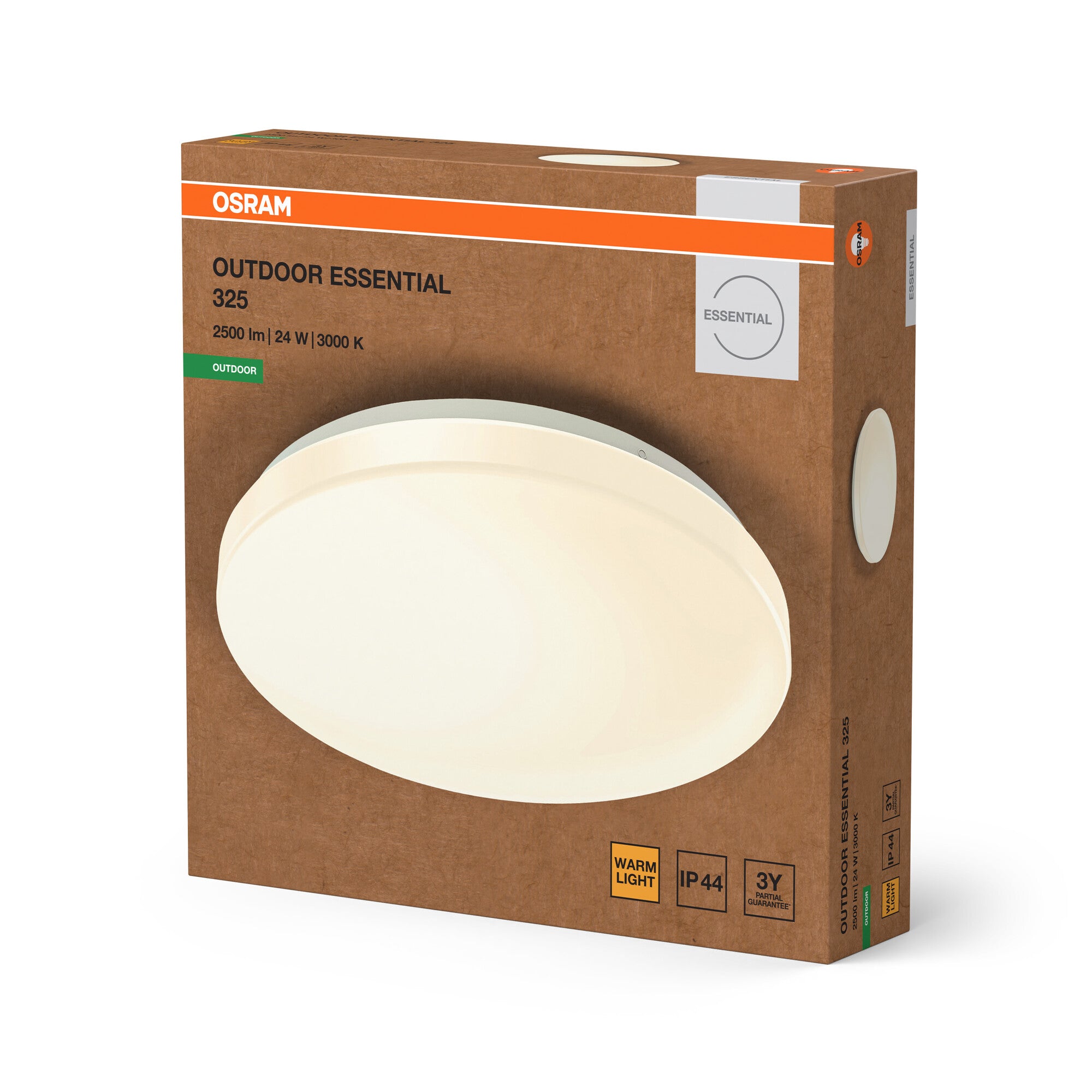 OSRAM Outdoor Essential 325 LED Light 24W 3000K – packaging image