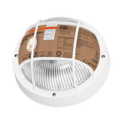 OSRAM Essential Round E27 Bulkhead White – packaging image