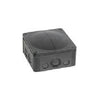 Wiska 10062215 Combi 1010/5 140mmx140mmx82mm Junction Box Black c/w Terminals IP66 – COMBI1010/5
