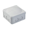 Wiska 10060703 Combi 1010/5 140mmx140mmx82mm Junction Box Grey c/w Terminals IP66 – COMBI1010/5GY