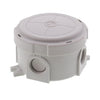Wiska 10110631 Combi 304 82mm(Dia)x57mm(H) Empty Round Junction Box White – COMBI304/WH
