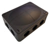 Wiska 10113408 Combi 310 117mmx85mmx51mm Empty Waterproof Junction Box - Black – COMBI310BK