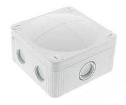 Wiska 10105598 Combi 407 95mmx95mmx60mm Junction Box White – COMBI407/5WH