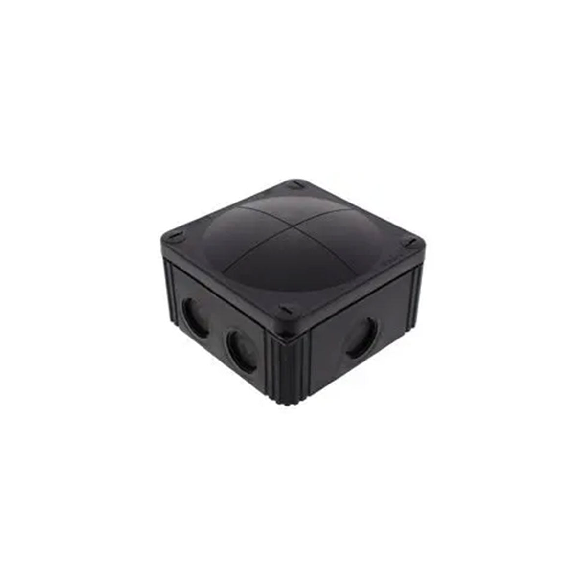 Wiska 10060648 Combi 607 110mmx110mmx66mm Junction Box Black Empty – COMBI607BK