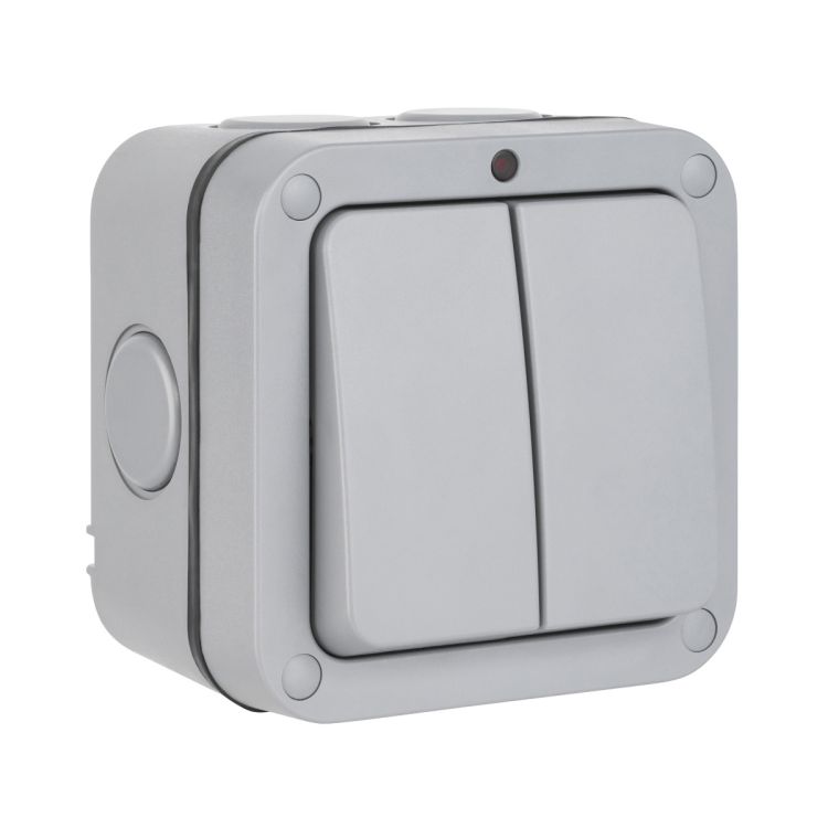 IP66  2G Switch & Neon Indicator - WEOPS2G