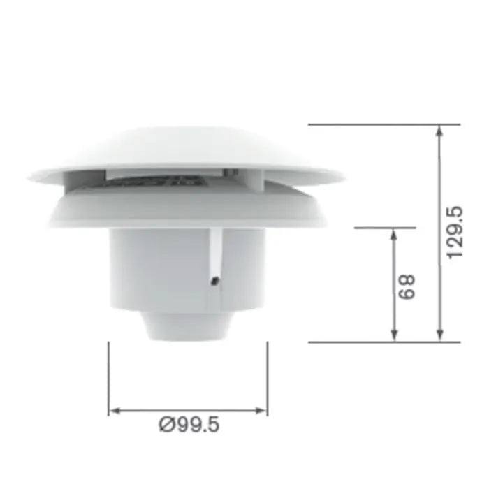 Greenwood CV2GIP Unity dMEV Extractor Fan Humidistat Timer