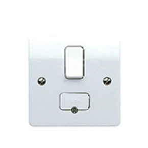 MK K1040WHI 13A DP Switched Fused Spur Flex Logic Plus White - product image