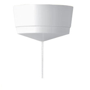 MK K3192WHI 6A 2 Way Pull Cord Ceiling Switch Logic Plus White - product image
