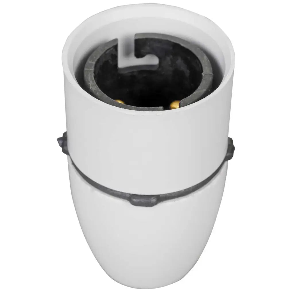 LGA Selectric Cord Grip BC Lampholder White LG9488