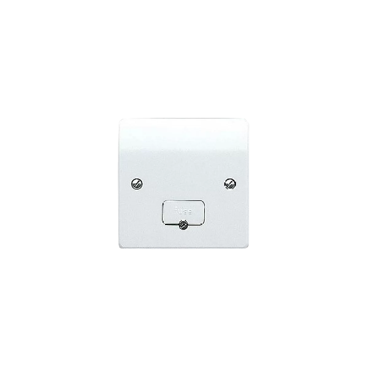 MK Electric K337WHI Logic Plus White Moulded Unswitched Connection Unit With Flex Outlet In Base 13A - product image