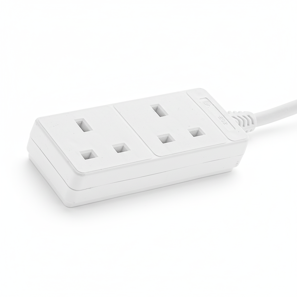 2 socket 2m 13A extension lead EL2G2M