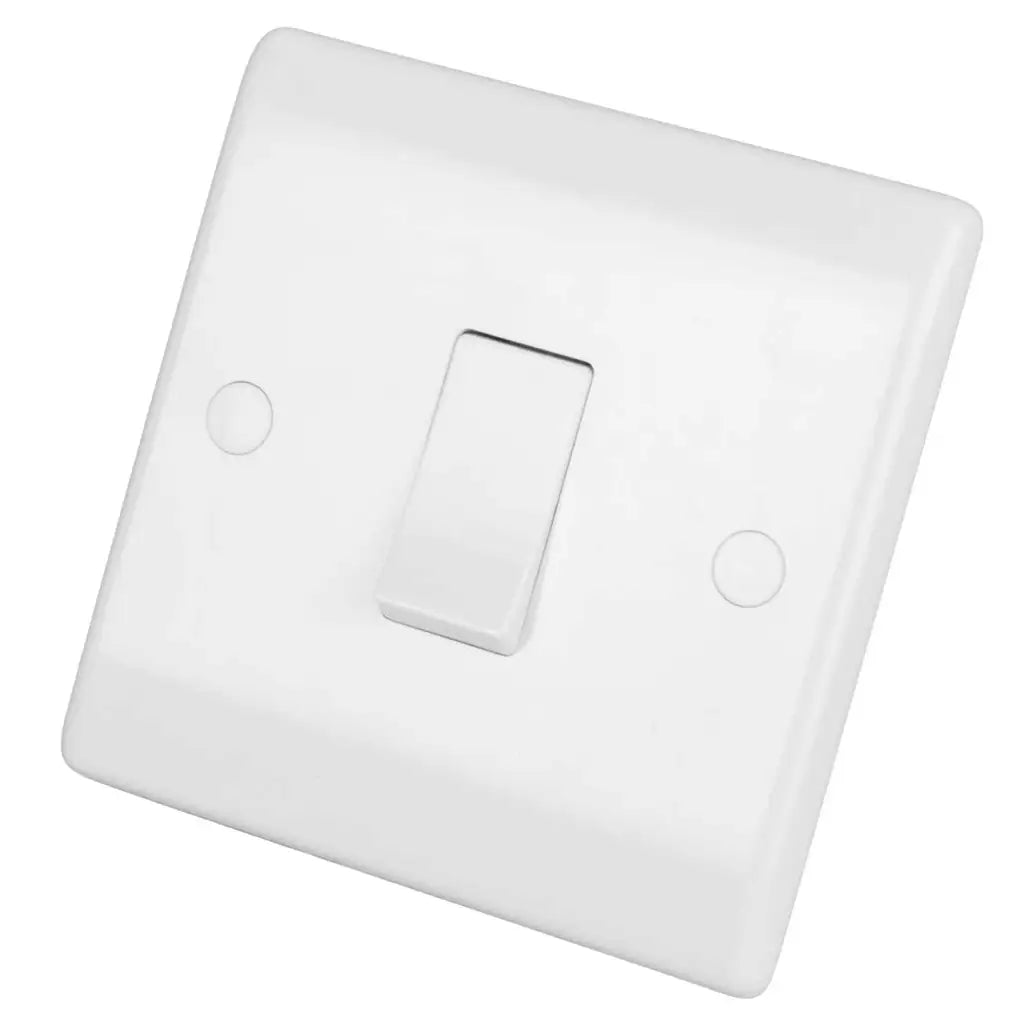 LGA Selectric 10A 1 Gang Intermediate Switch White SSL507