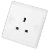LGA Selectric 13A 1 Gang Unswitched Socket White SSL519