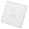 LGA Selectric 1 Gang Secondary Telephone Socket White SSL541