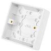 1 Gang 25mm Pattress Back Box White SSL551