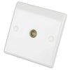 LGA Selectric 1 Gang Coaxial Socket White SSL535