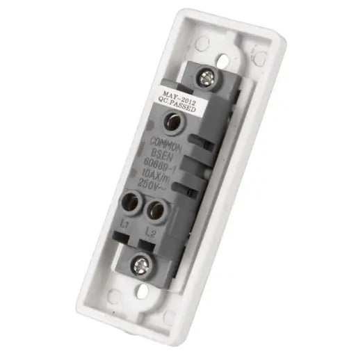 LGA Selectric 10A 1 Gang 2 Way Architrave Switch White SSL570