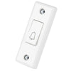 LGA Selectric 10A Push Switch marked Press Architrave Switch White SSL572