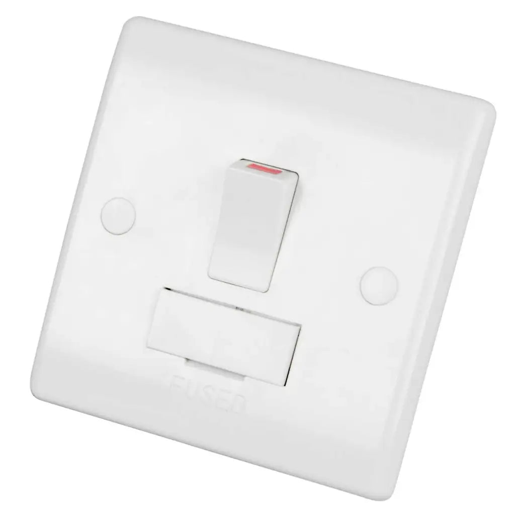 LGA Selectric 13A DP Switched Fused Spur White SSL530