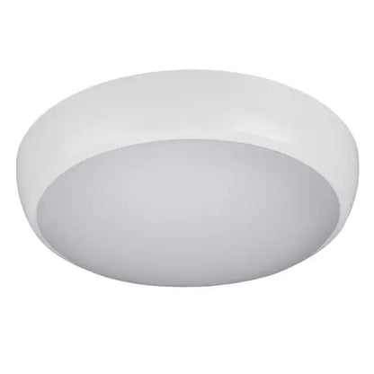 Thorn TM2200ZMVF Tom Bulkhead Circ Wall/Ceiling LED 3000K-6500K Microwave Sensor IP66 800lm-2200lm (White)