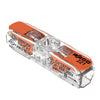 Wago 221-2411 Connector Splicing Inline Compact c/w Levers 32A 450V 4kV 4mm (Clear) 60Pack