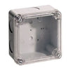Wiska WIB1 Adaptable Weatherproof Box 110x110x60mm 6815LH Clear Lid – WIB1CLR