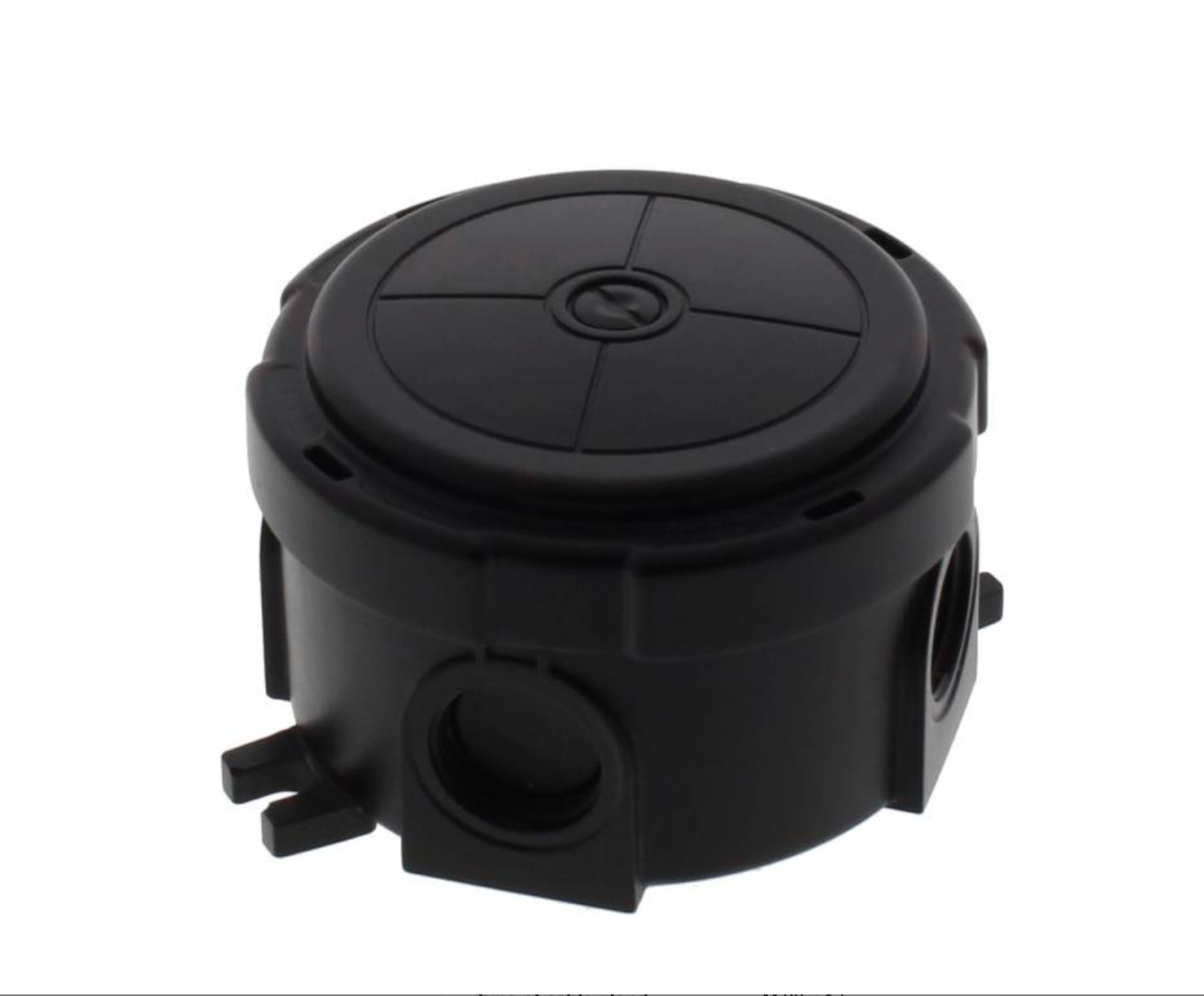 WISKA COMBI 304 Junction Box, 82x82x57mm, Black, IP66/IP67 -  10110630